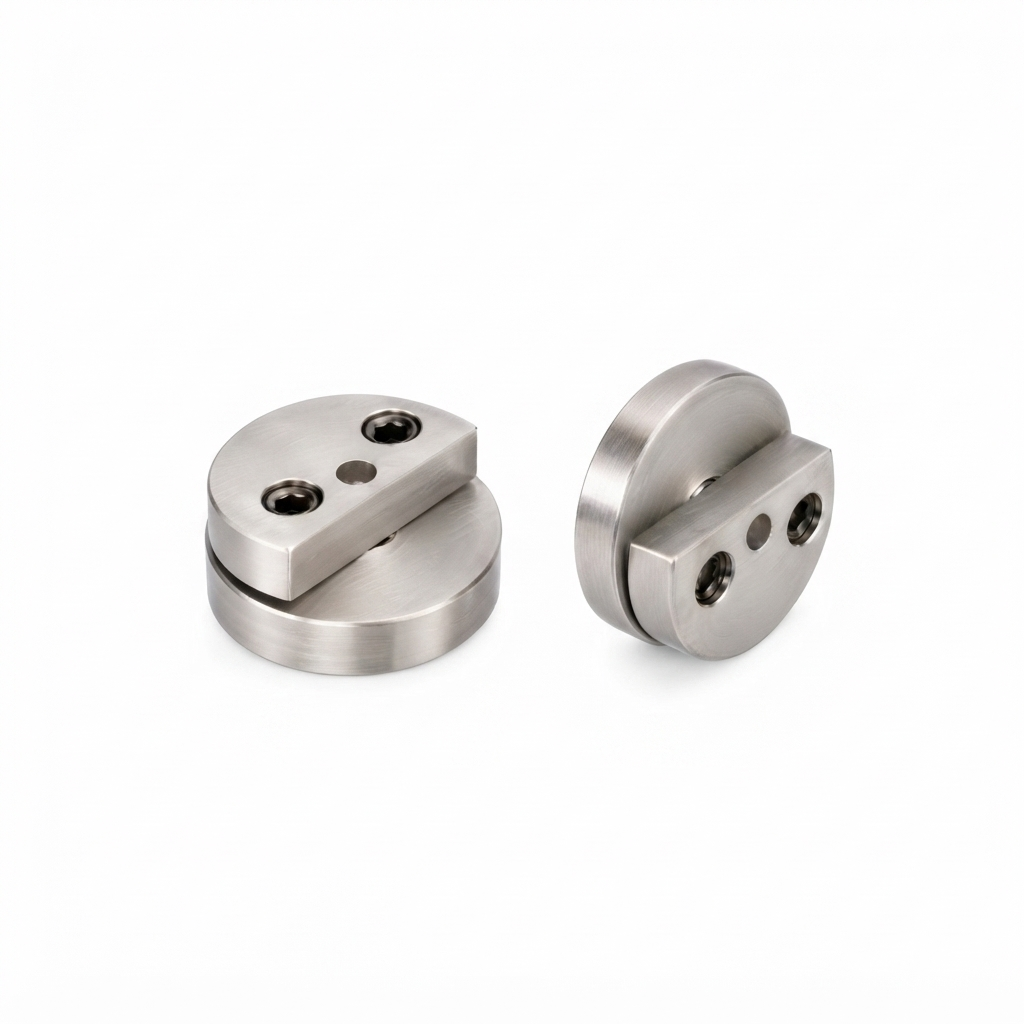 Mirror Bracket - Half (Cut) Brass